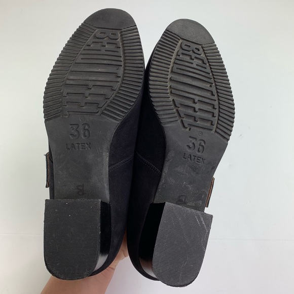 Beautifeel Suede Maryjane Low Heels Black - Picture 5 of 8